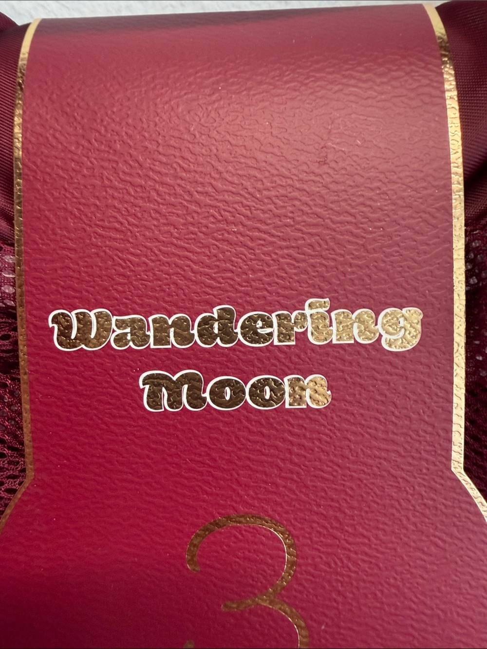 Wandering Moon | Wine Floral Packing Cube Travel Set (9) - Picture 2 of 14